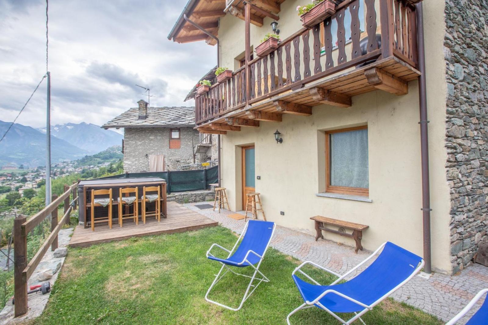 Casa Alpina - Sarre Leilighet Aosta Rom bilde